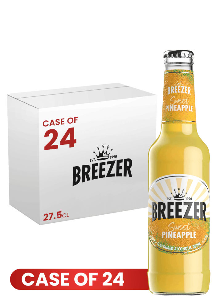 Bacardi Breezer Pineapple 27.5Cl X 24 Case