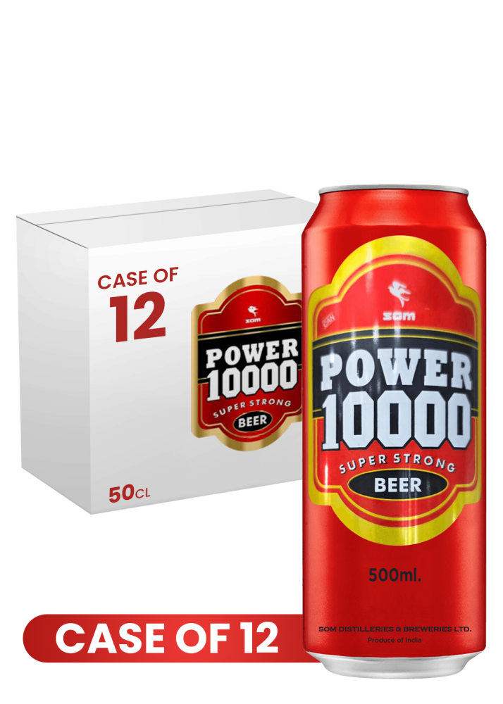 Power 10000 Strong Beer Can 50Cl X 12 Case