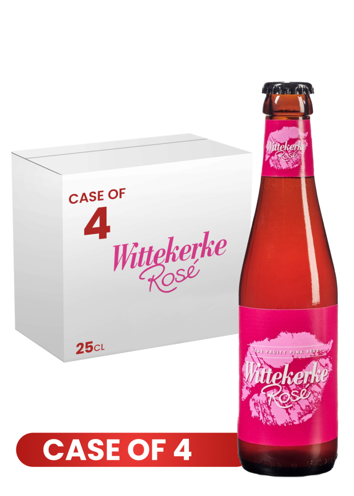 Wittekerke Rose Btl 25Cl X 4 Case