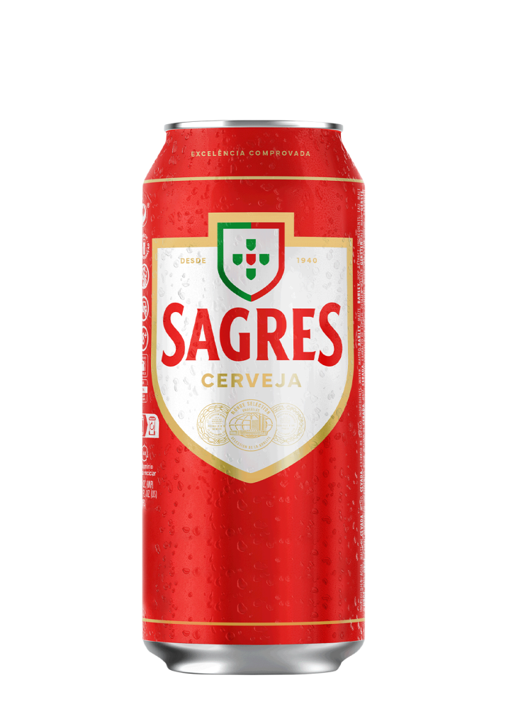 Sagres Cerveja Can 50 CL