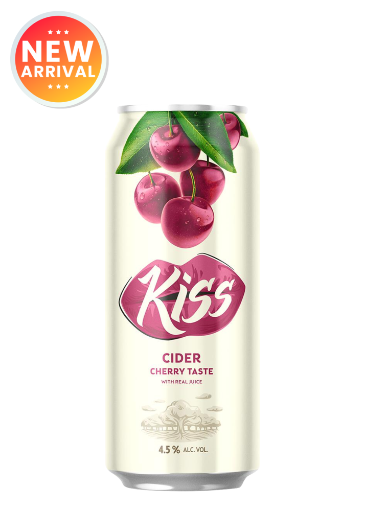 Kiss Cider Cherry Can 50 Cl.