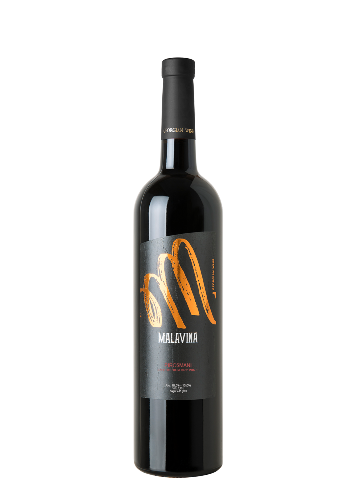 Malavina Pirosmani Medium Dry Red 75Cl