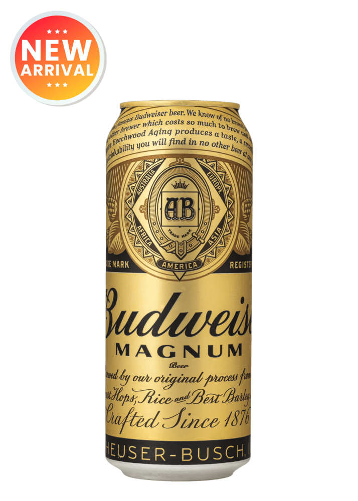 Budweiser Magnum 8% Beer Can 50 Cl