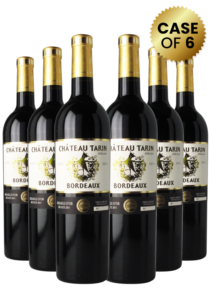 Chateau Tarin Selection Bordeaux Rouge 75Cl (Buy 6 Bottles Promo)