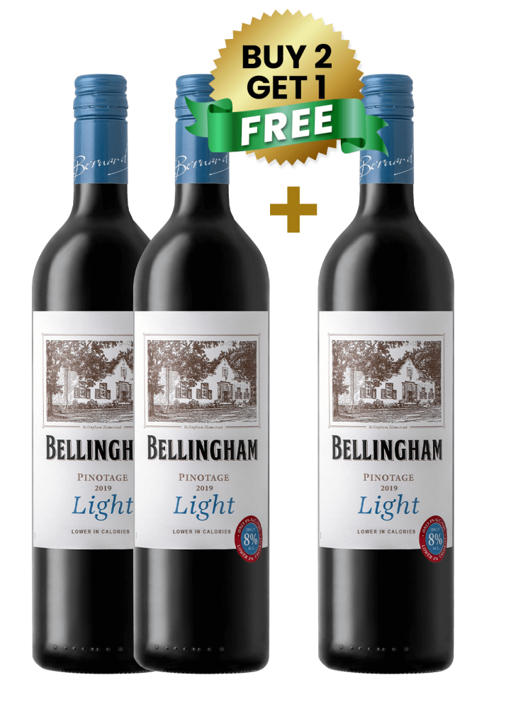 Bellingham Pinotage Light 75Cl (Buy 2 Get 1 Free)