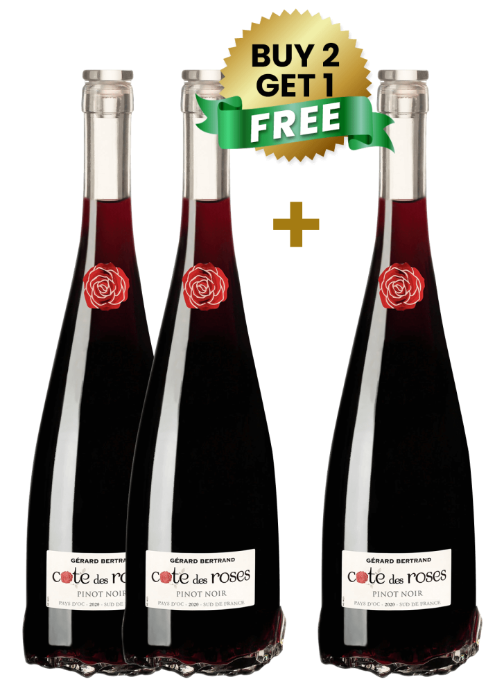 Gerard Bertrand Cote Des Roses Pinot Noir 75cl (Buy 2 Get 1 Free)