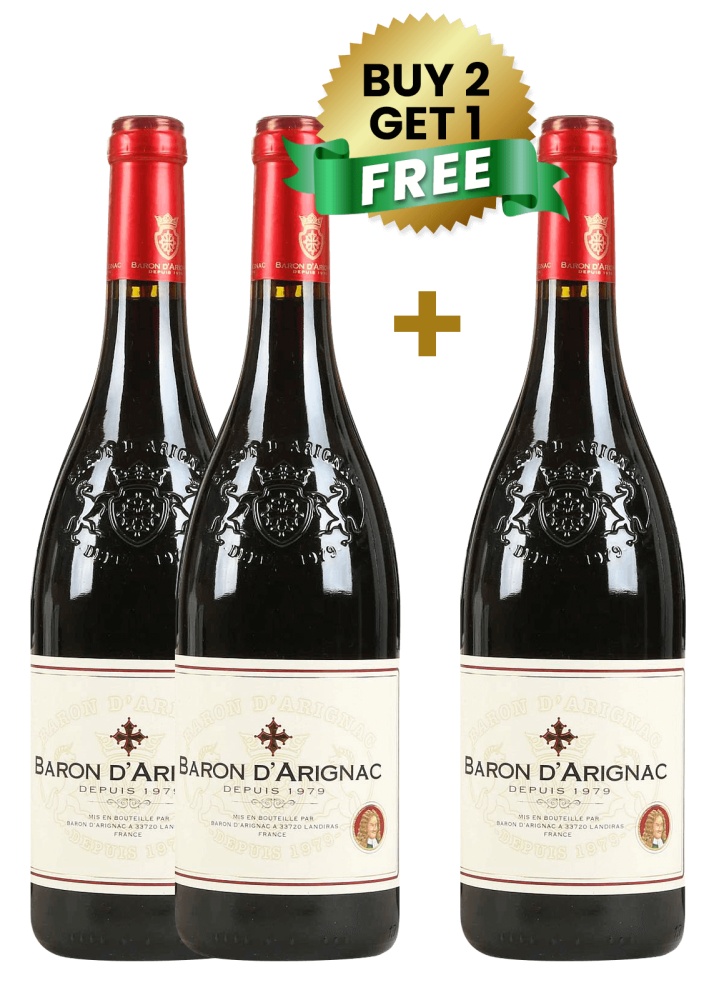 Baron D'Arignac Red Wine 75Cl Buy 2 Get 1 Free