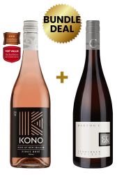 1 Btl Kono Nelson Pinot Rose 75Cl + 1 Btl C&G Herzog C Lemberger Trocken 75cl