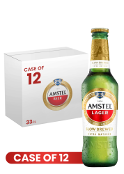 Amstel Regular Btl 33 CL X 12 Case