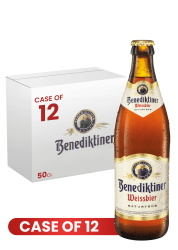 Benediktiner Weisbier Btl 50 CL X 12 Case