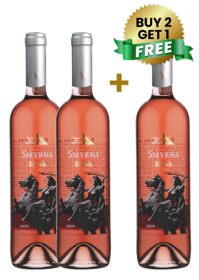 Lucien Arkas Baglari Smyrna Blush Dry Rose 75Cl (Buy 2 Get 1 Free)