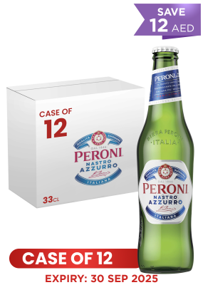 Peroni Nastro Azzuro Btl 33 CL X 12 Case