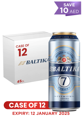 Baltika Premium Beer Can 45 CL X 12 Case