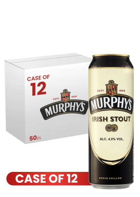 Murphy's Irish Stout Can 50 CL X 12 Case