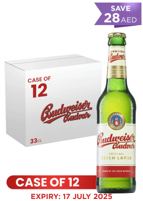 Budweiser Budvar Original Btl 33 CL X 12 Case