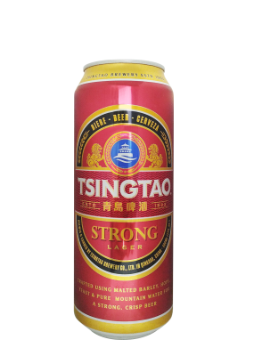 Tsingtao Red Strong Can 50 CL X 24 PROMO