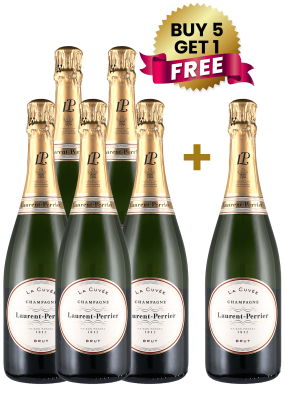 Laurent Perrier La Cuvee Brut 75Cl (Buy 5 Get 1 Free)