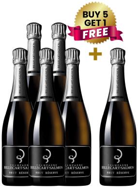 Billecart Salmon Brut Reserve 75cl (Buy 5 Get 1 Free)