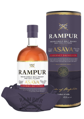 Rampur ASAVA Indian Single Malt Whisky  75Cl PROMO