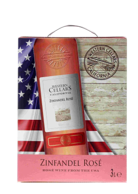 Western Cellars Zinfandel Rose 3Lt PROMO