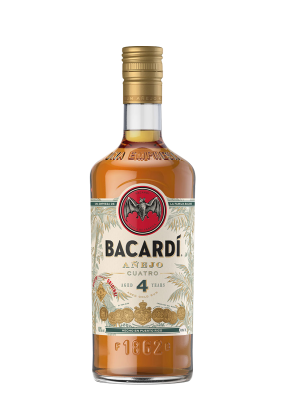 Bacardi Anejo Cuatro 4YO 1Lt