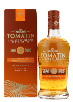 Tomatin 16YO Moscatel Wine Finish Single Malt Whisky 70cl PROMO