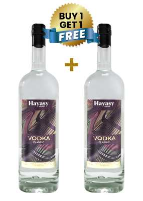 HAYASY Vodka Classic 1L (Buy 1 Get 1 Free)