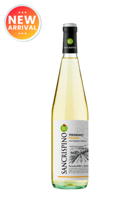 San Crispino Rubicone Trebbiano Vino Frizzante Biologico 75Cl