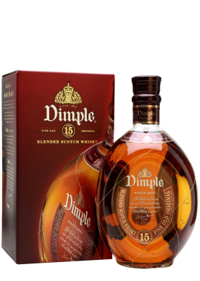Dimple Blended Scotch 15 Years 1 Ltr Promo