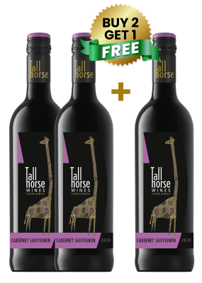 Tall Horse Cabernet Sauvignon 75Cl (Buy 2 Get 1 Free)