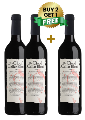 The Cloof Cellar Blend Cabernet Sauvignon Shiraz 75 Cl (Buy 2 Get 1 Free)