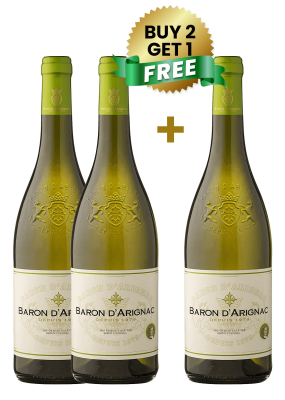 Baron D'Arignac White Wine 75Cl (Buy 2 Get 1 Free)