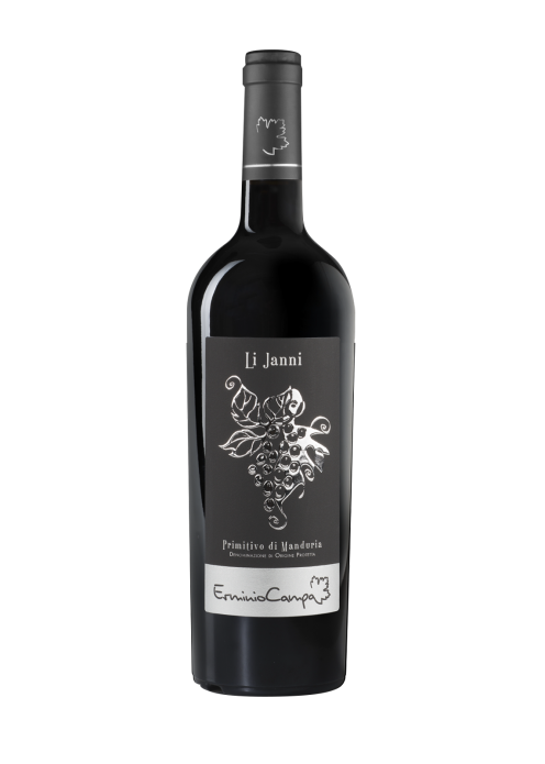 Erminio Campa Li Janni Primitivo D Manduria Dop   75Cl